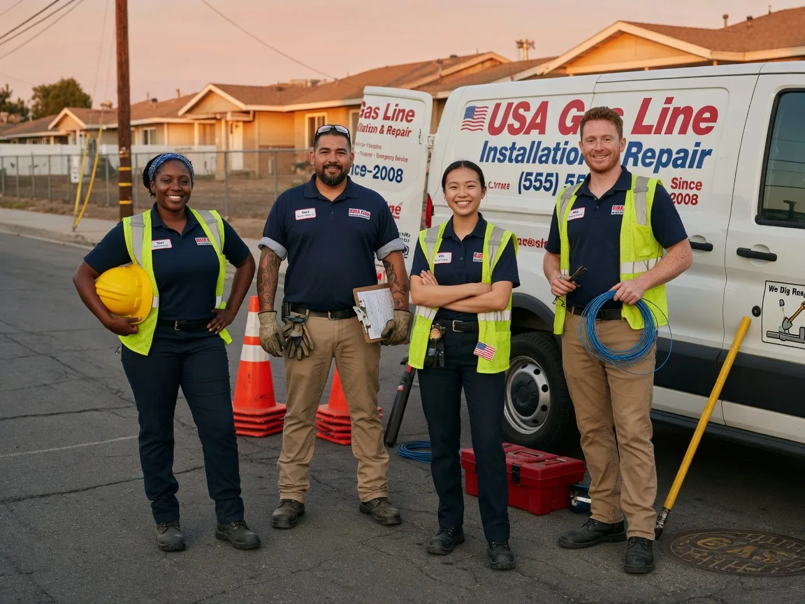 Gas Line Installation company in Hingham, WI