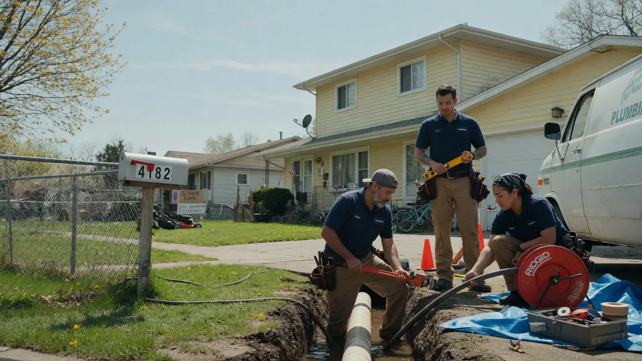 Gas Line Repair in Hingham, WI near me